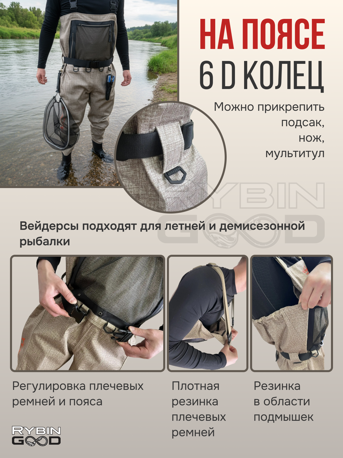 Вейдерсы для рыбалки