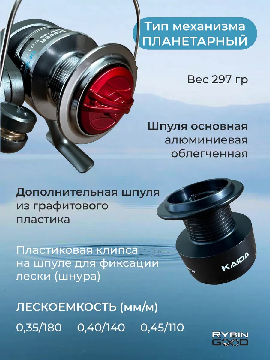 Катушка для спиннинга KAIDA Differ 4000